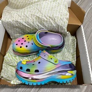 Lazy Oaf x Crocs New Dimensions Mega Crush Clog